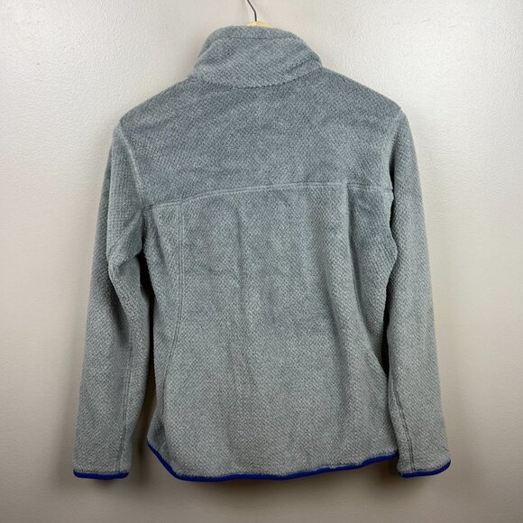 Patagonia Re-Tool T-Snap Fleece Pullover Jacket Womens Size Medium Gray Outdoor - Picture 2 of 11